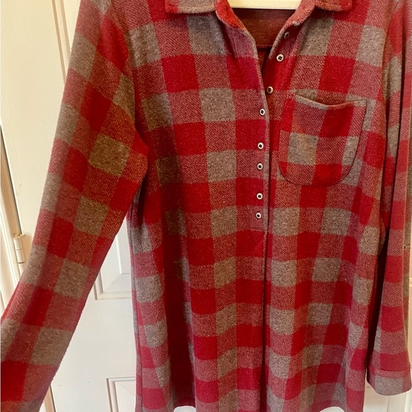 Soft Surroundings Mad About Plaid Tunic - Picture 3 of 14